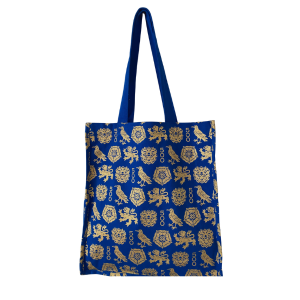 Cotton bag with gusset